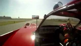 Paul Brown Tests Ferrari 512F at Fontana [upl. by Hopper]