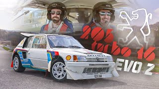 Essai Peugeot 205 T16 EVO 2  Tueuse du Groupe B [upl. by Essila]