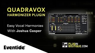 Quadravox Pitch Shifter By Eventide  Setting Up Easy Vocal Harmonies [upl. by Nohsad]