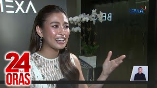 Reaksyon ni Gabbi Garcia sa pagbanggit sa kanya ni Ruru Madrid kalokalike quotNakakalokaquot  24 Oras [upl. by Lehcer]