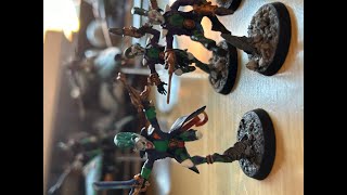 Harlequins vs adept sororitas 1000 point pure harlequin battle report leviathan mission pack [upl. by Corron]