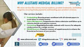 AllStars Medical Billing Urology Billing amp Credentialing Experts [upl. by Werbel719]