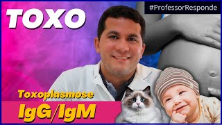 Toxoplasmose │Risco para o bebê │IgM e IgG │Professor Responde [upl. by Donaghue500]