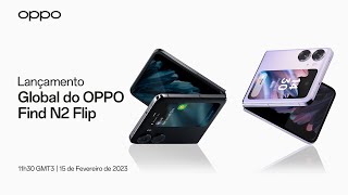 OPPO Find N2 Flip  Nova Geração de Tela Dobrável [upl. by Vernice]