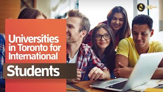 Find out Universities in Toronto for International Students [upl. by Yatnoed]