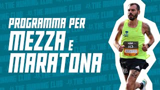 Come preparare una mezza o una maratona il programma settimanale e i consigli di Andrea Soffientini [upl. by Martz]