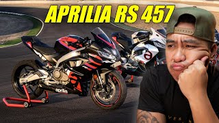 THE LEAST EXCITING SPORT BIKE EVER  APRILIA RS457 [upl. by Malinda]