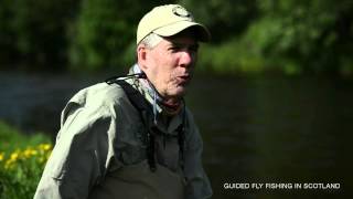 Guided Fly Fishing in Scotland for Trout  Scotia Fishing Review [upl. by Ardnuasak]