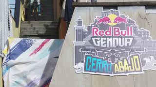 Red Bull Cerro Abajo lurban downhill incanta i genovesi guarda le spettacolari immagini [upl. by Kuo802]