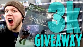 3k Giveaway Star Wars Rogue One STEELBOOK [upl. by Anatlus]