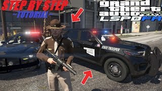 GTA 5 Police Mods How To Easily Install LSPDFR  STEP BY STEP [upl. by Fernando]