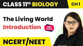 The Living World  Introduction  Class 11 Biology Chapter 1 NCERTCBSE [upl. by Evie]