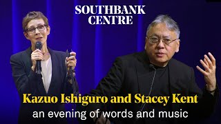 An evening with Kazuo Ishiguro and Stacey Kent [upl. by Adalard681]