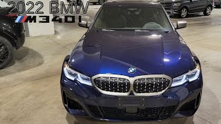 NEW ARRIVAL 2022 BMW M340i xDrive Sedan Tanzanite Blue Metallic [upl. by Allegna]