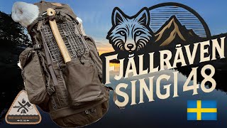 Why We Love the Fjällräven Singi 48 Backpack  Bushcraft Gear Review [upl. by Acirtap]