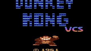 D K VCS Donkey Kong Remake for the 2600 AMAZING [upl. by Celik]