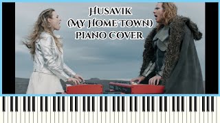 Husavik My Home Town  MultiPiano  Instrumental [upl. by Lessig]