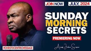 SUNDAY SECRETS 7TH JULY 2024 Apostle Joshua Selman [upl. by Ahsienar747]