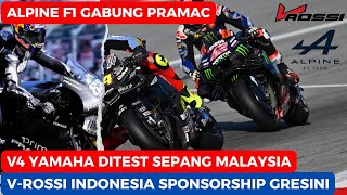 Test Pramusim MotoGP 2025  V4 Yamaha Siap di Test Sepang 🔥 Alpine Sponsor Utama Pramac Yamaha [upl. by Ymereg736]