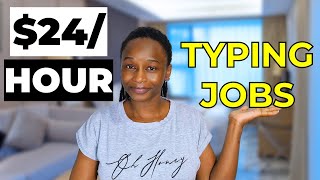 Earn 575Month 5 Typing jobs for beginners worldwide  Transcription jobs online [upl. by Gross]