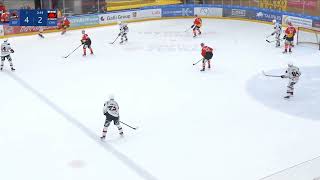 Darels Dukurs Goal vs GDT Bellinzona Snakes 24102024  Swiss League [upl. by Aemat6]