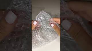 Bubble Wrap ASMR 🫧 Ultra Satisfying 😌 asmr asmrsounds [upl. by Inaffit]