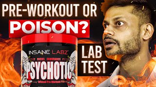 PSYCHOTIC PREWORKOUT LAB TEST REPORT  BIGGEST EXPOSE IN SUPPLEMENT INDUSTRY review fitness gym [upl. by Anitsej432]