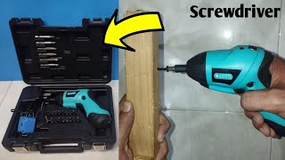 Electric screwdriver  Screwdriver set  Screwdriver machine  deep deed [upl. by Oicangi836]