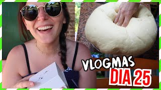 PAN DULCE CASERO y EL ULTIMO VLOGMAS 🎄DIA 25 VLOGMAS 2021  Caro Trippar Vlogs [upl. by Berkow517]