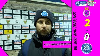 REACTION  Stephen McDonnell Post Match Interview  Dungannon 20 Glenavon  261124  SDP [upl. by Naelcm]