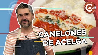 ¿CÓMO HAGO CANELONES DE ACELGA [upl. by Per869]