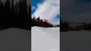 Tame dog ‼️ snowboarding insta360 gopro [upl. by Charpentier]