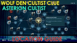 How To Find Wolf Den In Phokis Location Cultist Clue Asterion Guide  Assassins Creed Odyssey [upl. by Beaufort]