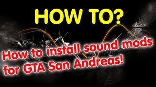 HOW TO Tutorial  Properly install SOUND mod for GTA San Andreas SAMP [upl. by Namrak]