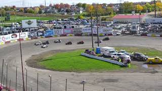 10282023  Midgets Heat 1  Rockford Speedway Last Lap Finale [upl. by Peednam]