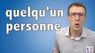 EXERCICE  quelquun personne exercice en français facile  podcast francais facile [upl. by Latisha]