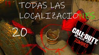 ANCIENT EVIL  LOCALIZACION DE TODOS LOS GUANTES ALL 20 DORMANT HAND Black Ops 4 Tutorial [upl. by Puiia812]