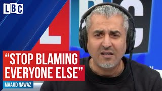 Maajid Nawaz calls on Corbyn supporters to stop blaming everyone else [upl. by Abdu336]