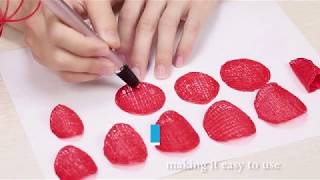 How to Draw A Real Rose Using Our RP900A 3D Pen [upl. by Harutak696]