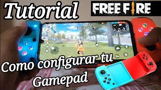 Tutorial paso a paso para configurar tu Gamepad en Free Fire al 100 Gamepad D3 [upl. by Gaven]