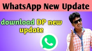 Save And Share Whatsapp DP in New Update  Trending Tech Zone [upl. by Caleb]