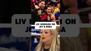 Liv Morgans Thoughts on Jey amp Rhea😵‍💫 [upl. by Plusch]