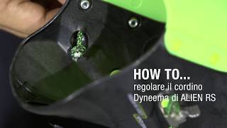 HOW TO  regolare il cordino Dyneema di Alien RS [upl. by Katherine]