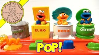 Sesame Street Poppin Pals 2002 Mattel Toy Review [upl. by Okemak]