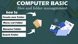 How to Create a Folder  rename  Copy and move on Your Computer A Beginners Guide [upl. by Ayom123]