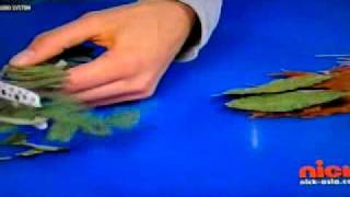 Artzooka  How to make a fish out of leaves [upl. by Aw]