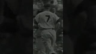 Mickey Mantle slugs the 1st of his 18 historic World Series HRs  Oct 6 1952  Yankees  Dodgers [upl. by Demetra]