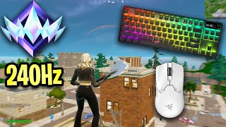 SteelSeries Apex Pro TKL ASMR 😴 Fortnite OG Ranked Reload 🏆 Satisfying Keyboard Fortnite 240 FPS 4K [upl. by O'Connor]