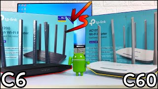 TPLink Archer C6 Vs TPLink Archer C60  Budget Dual Band Wifi Router Comparison  🔥 [upl. by Ahsiema335]