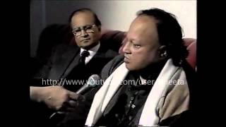 Interview  Nusrat Fateh Ali Khan [upl. by Lorelle930]